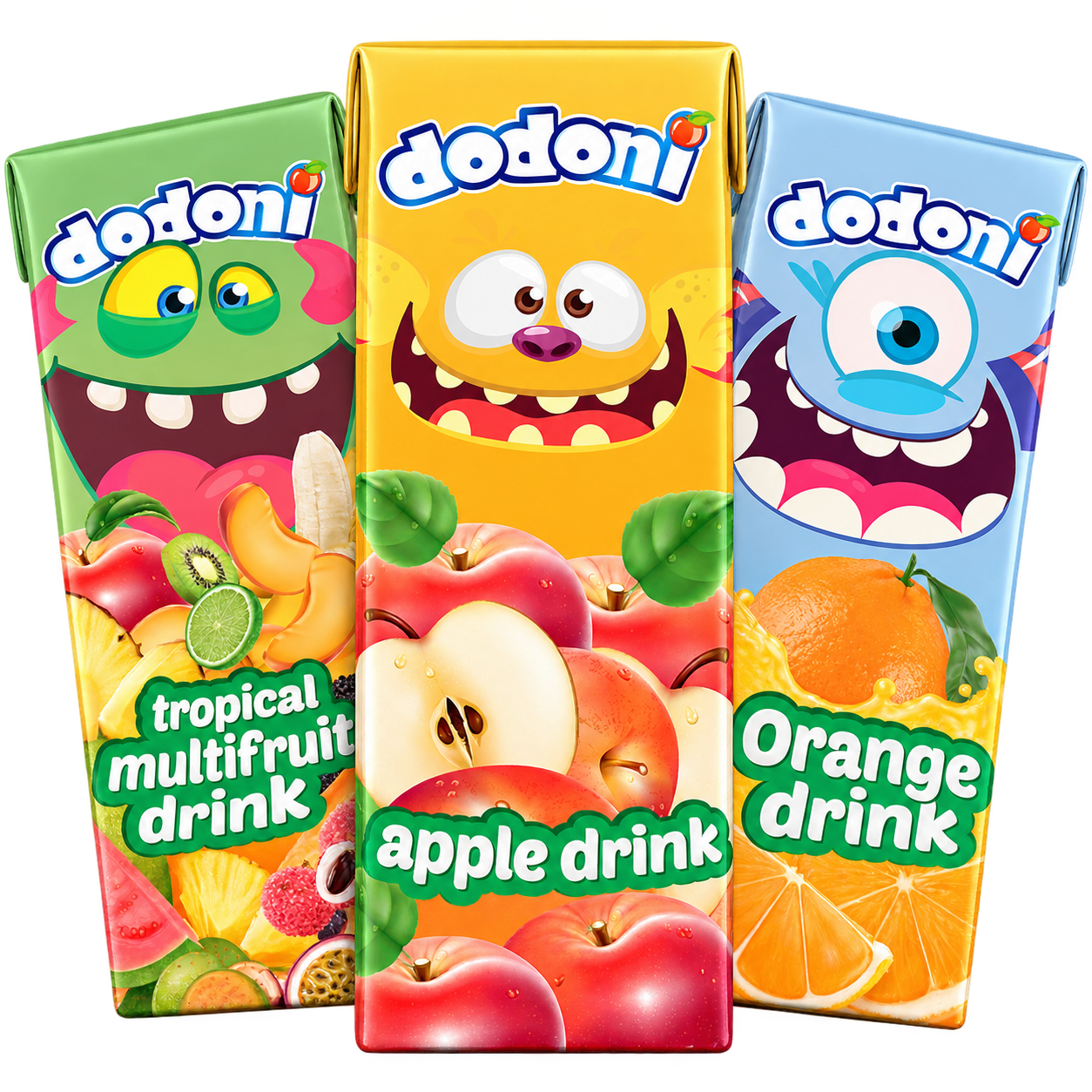 Dodoni carton drinks<br>full of flavor
