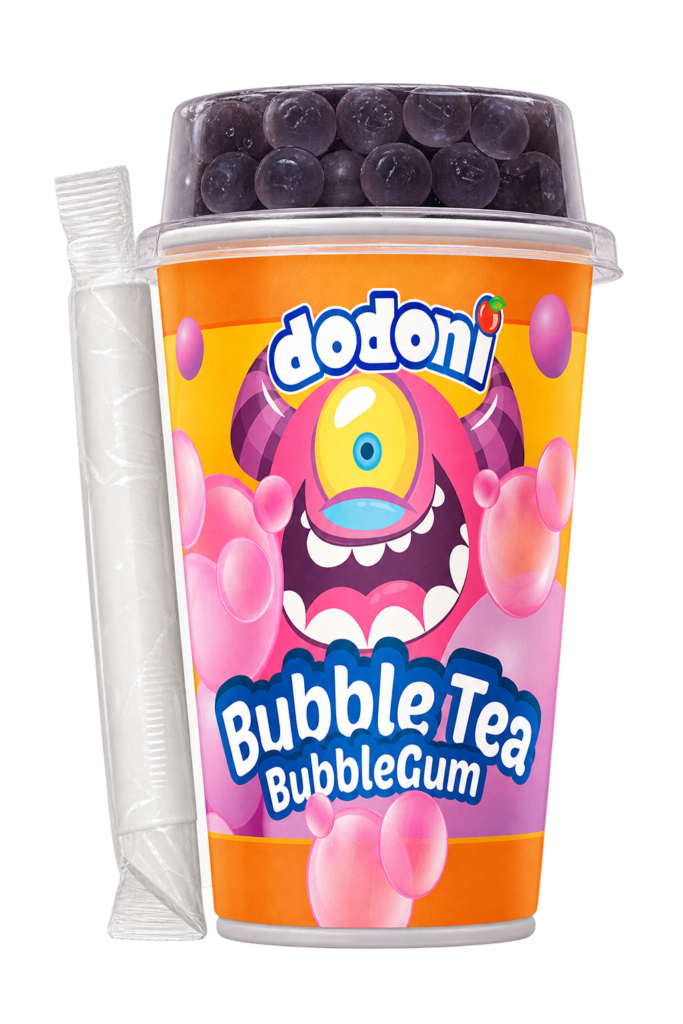Dodoni Bubble Tea BubbleGum — product cup
