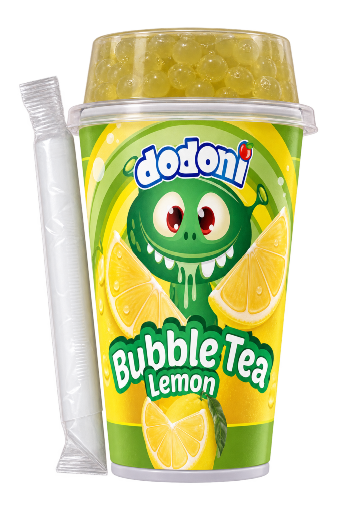 Dodoni Bubble Tea Lemon — product cup