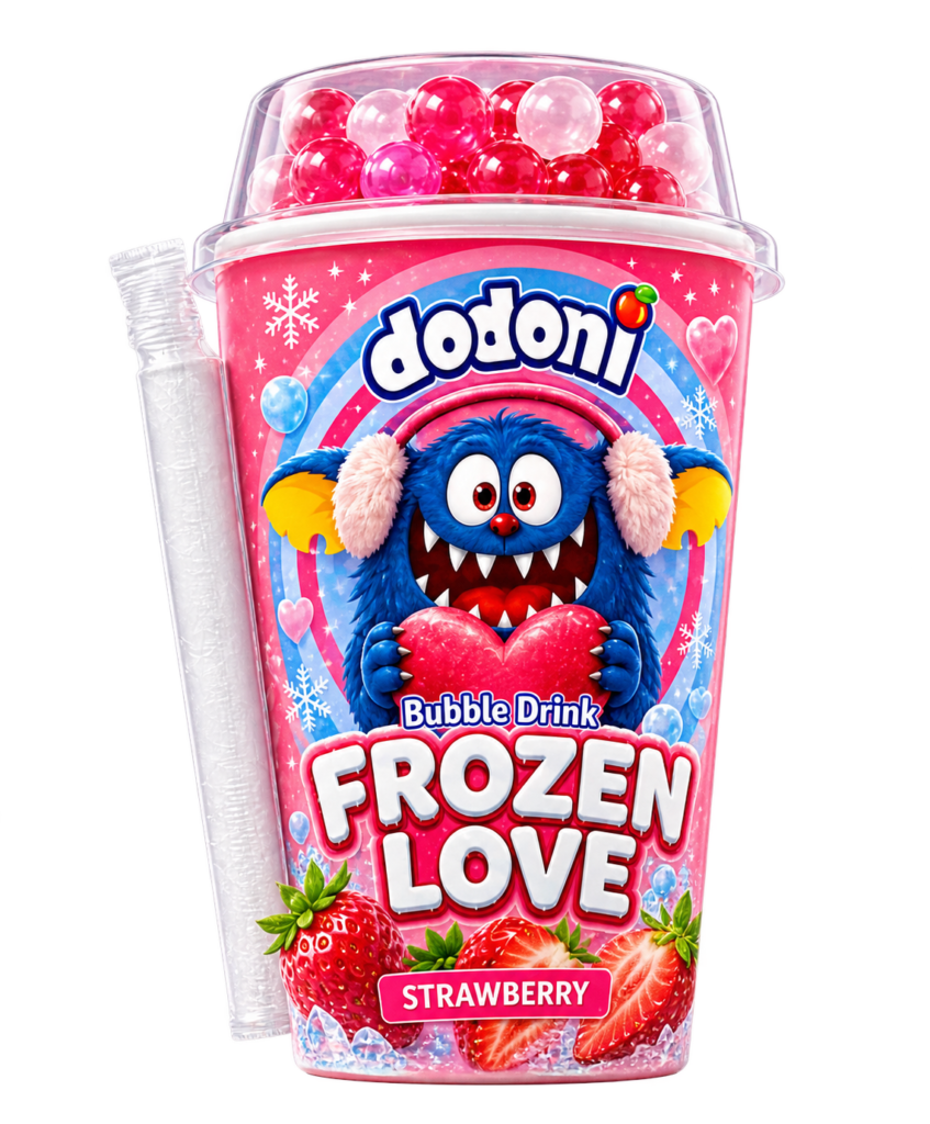 Dodoni Bubble Drink Frozen Love — Strawberry