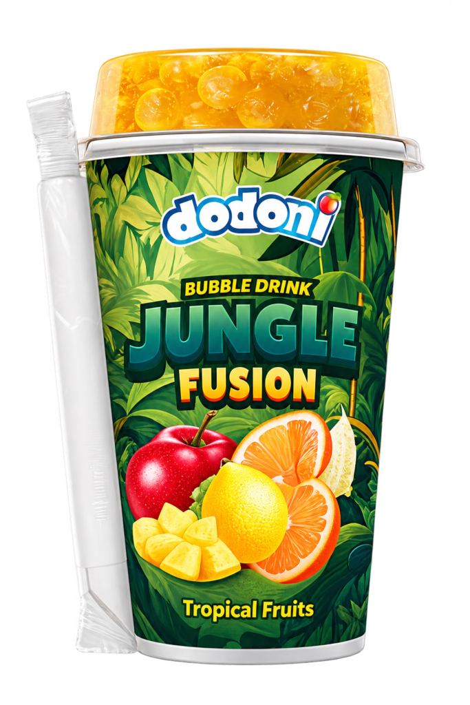 Dodoni Bubble Drink Jungle Fusion — tropical fruits