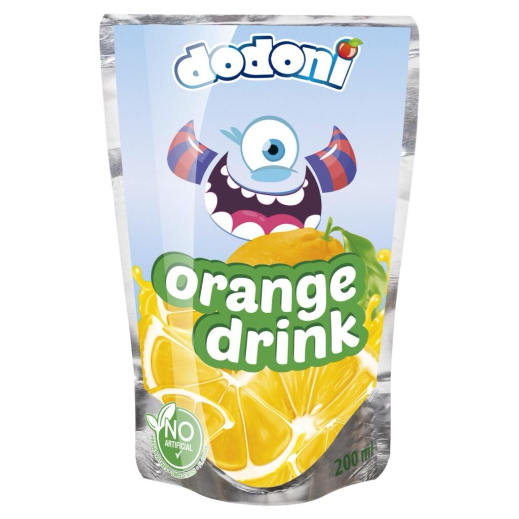 Dodoni Orange — pouch 200 ml
