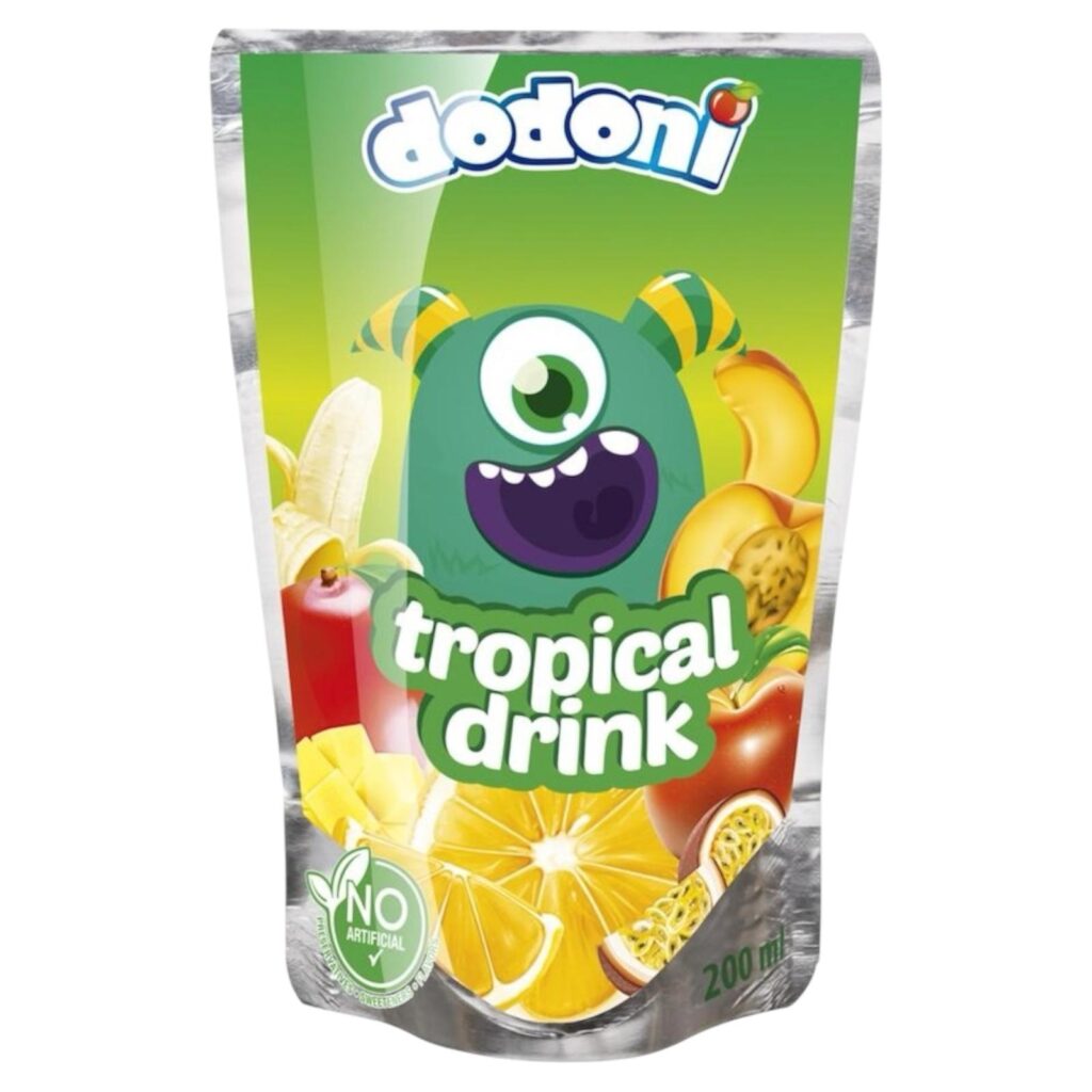Dodoni Tropical — pouch 200 ml