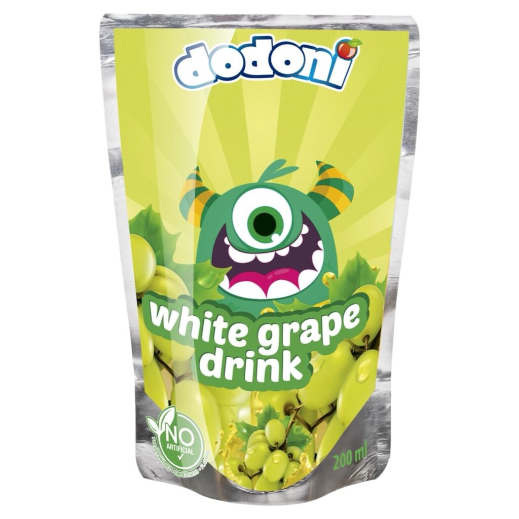 Dodoni White Grape — pouch 200 ml