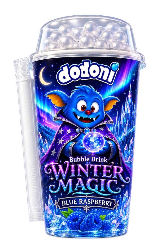 Dodoni Bubble Drink Winter Magic — Blue Raspberry